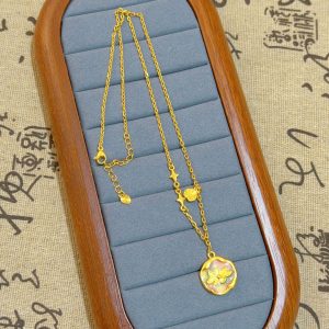Gold Plated Necklace 50cm+ Length